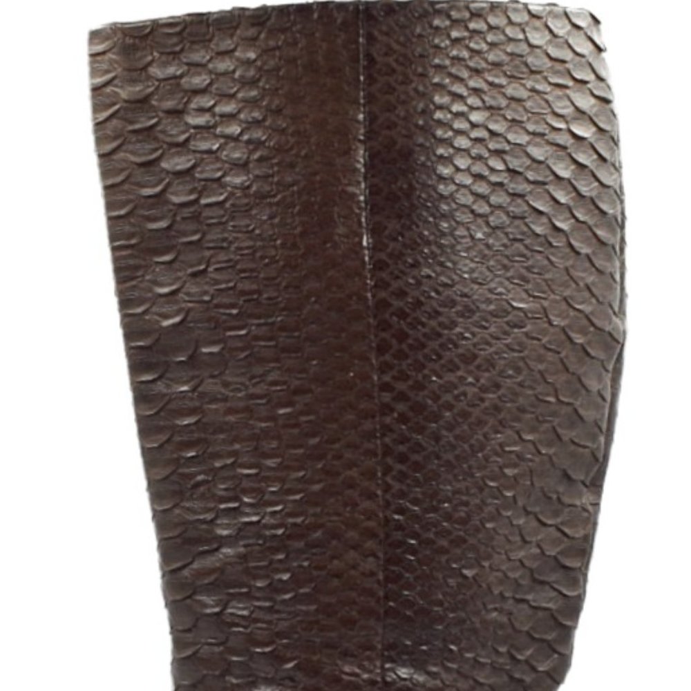 Vintage Pedro Garica Python Pointed Toe Boots - image 2